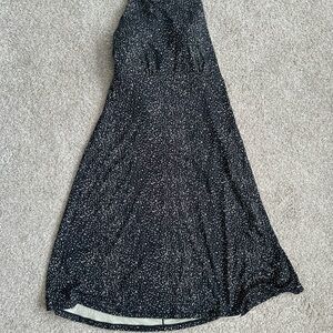 Prana Black and White Mini Dress